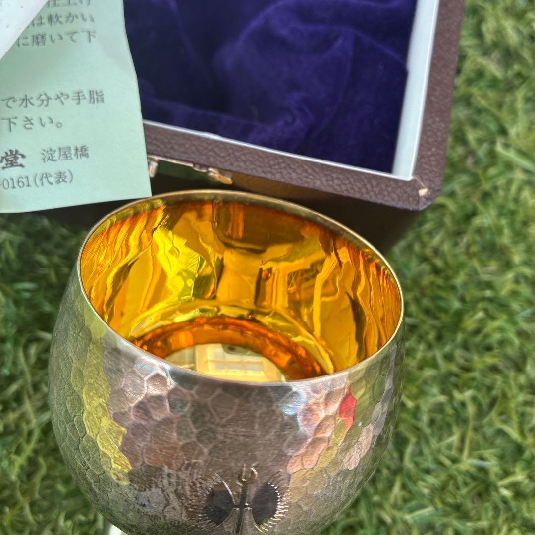 尚美堂の銀杯　純銀