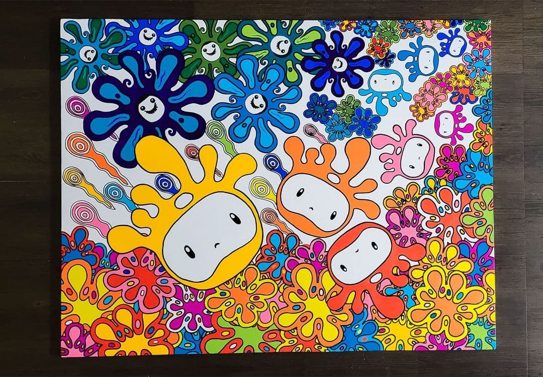 ★鈴木哲也★F50(1167×910mm)アクリル原画★送料無料#0072