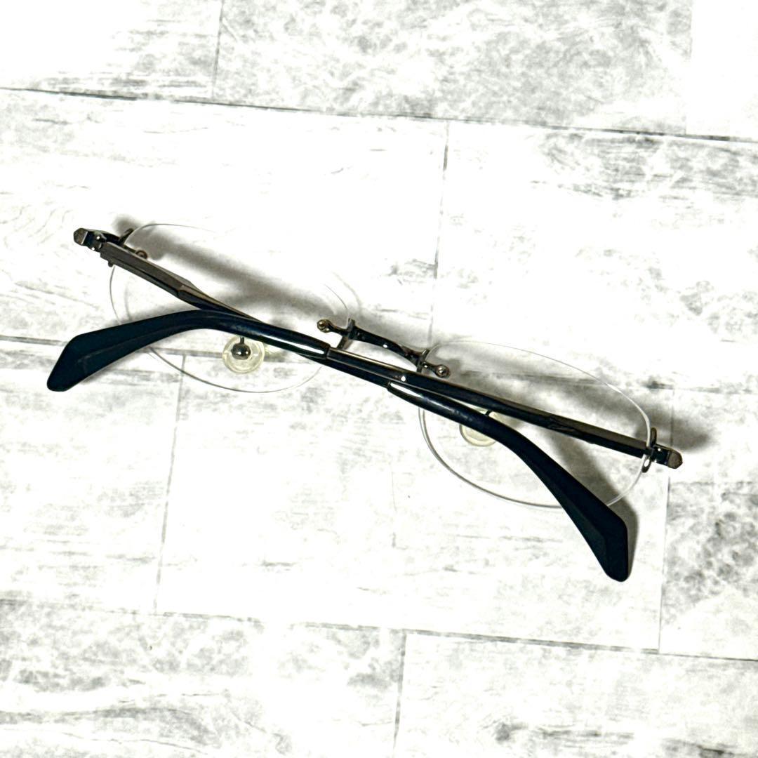 ネオジン NEOJIN メガネフレーム 鼻パッドなし リムレス　ツーポイント