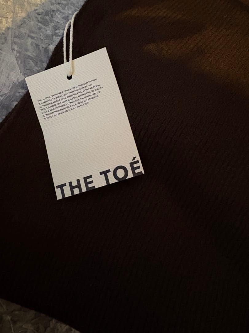 【新品】 THE TOE Reims Flare Onepiece ブラウン