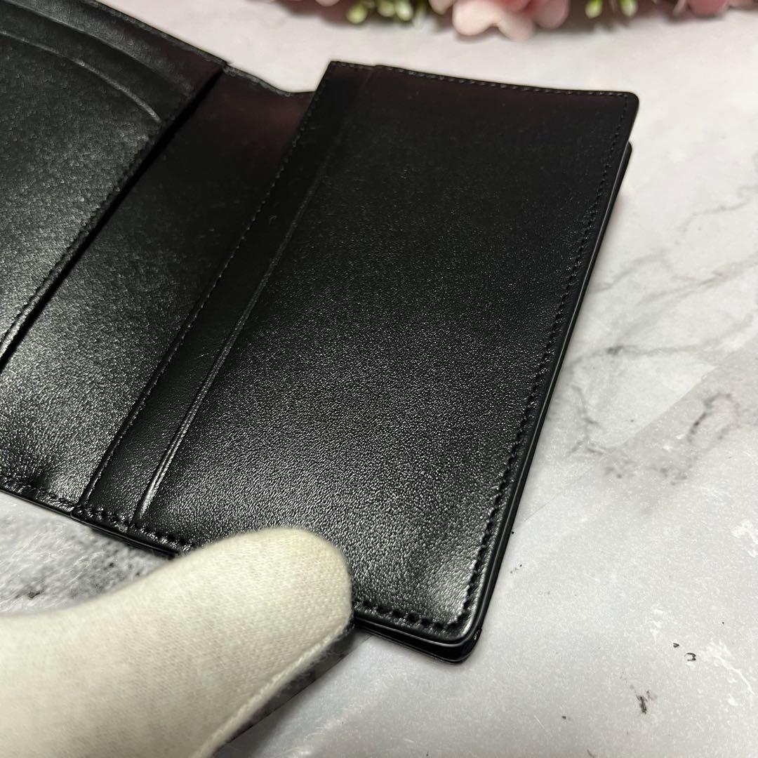 【未使用品】モンブラン マイスターシュテュック 名刺入れ カードケース レザー