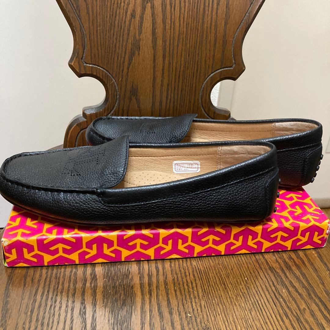 （値下げ）Ralph Laurenブラックレザー ドライビングシュー極美品