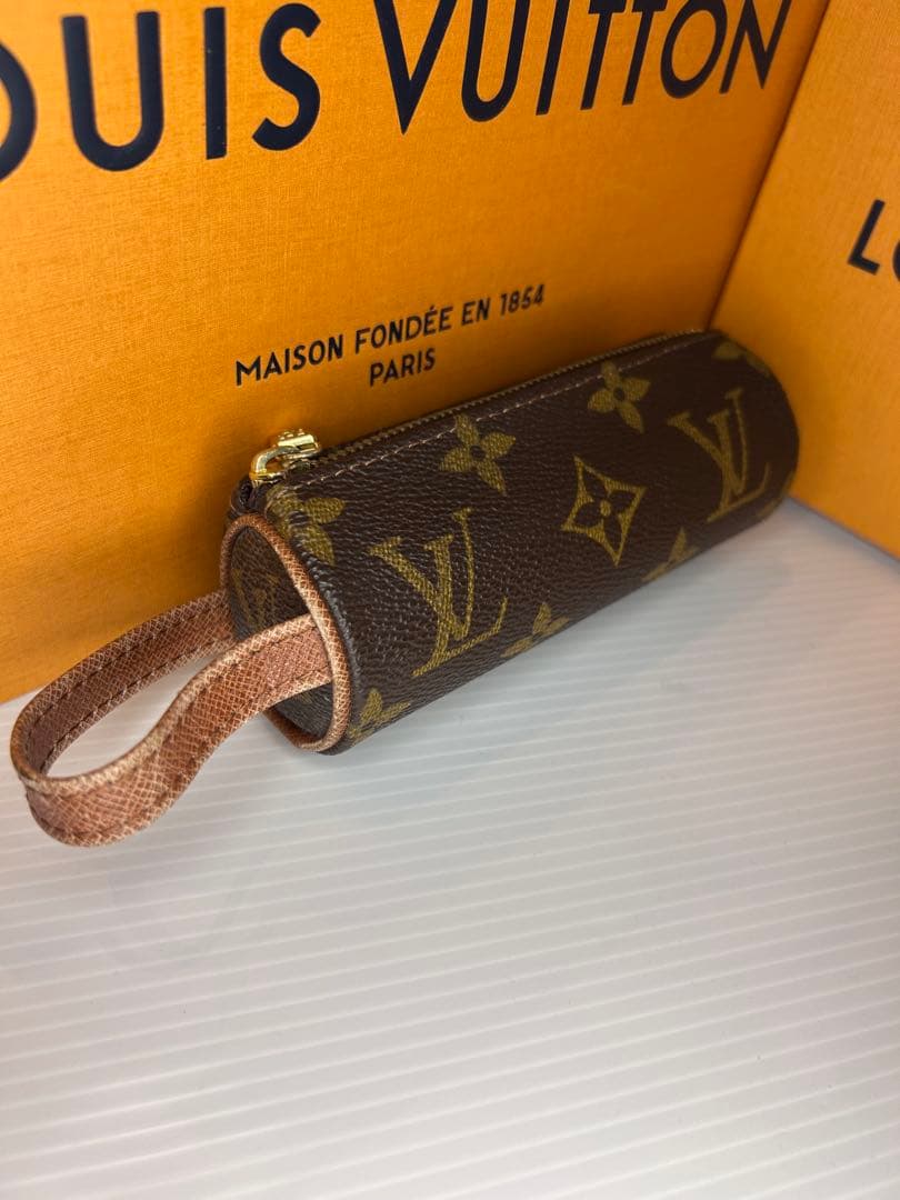 【極美品】ルイヴィトン モノグラム ポーチ ペンケース ゴルフボールケース