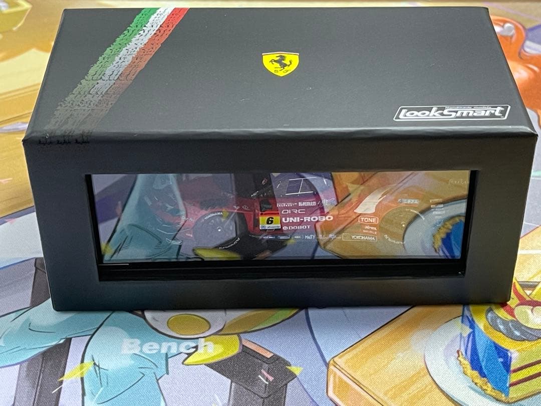 【新品】ルックスマート 1/43 フェラーリ 片山義章 R.M.ムンタン