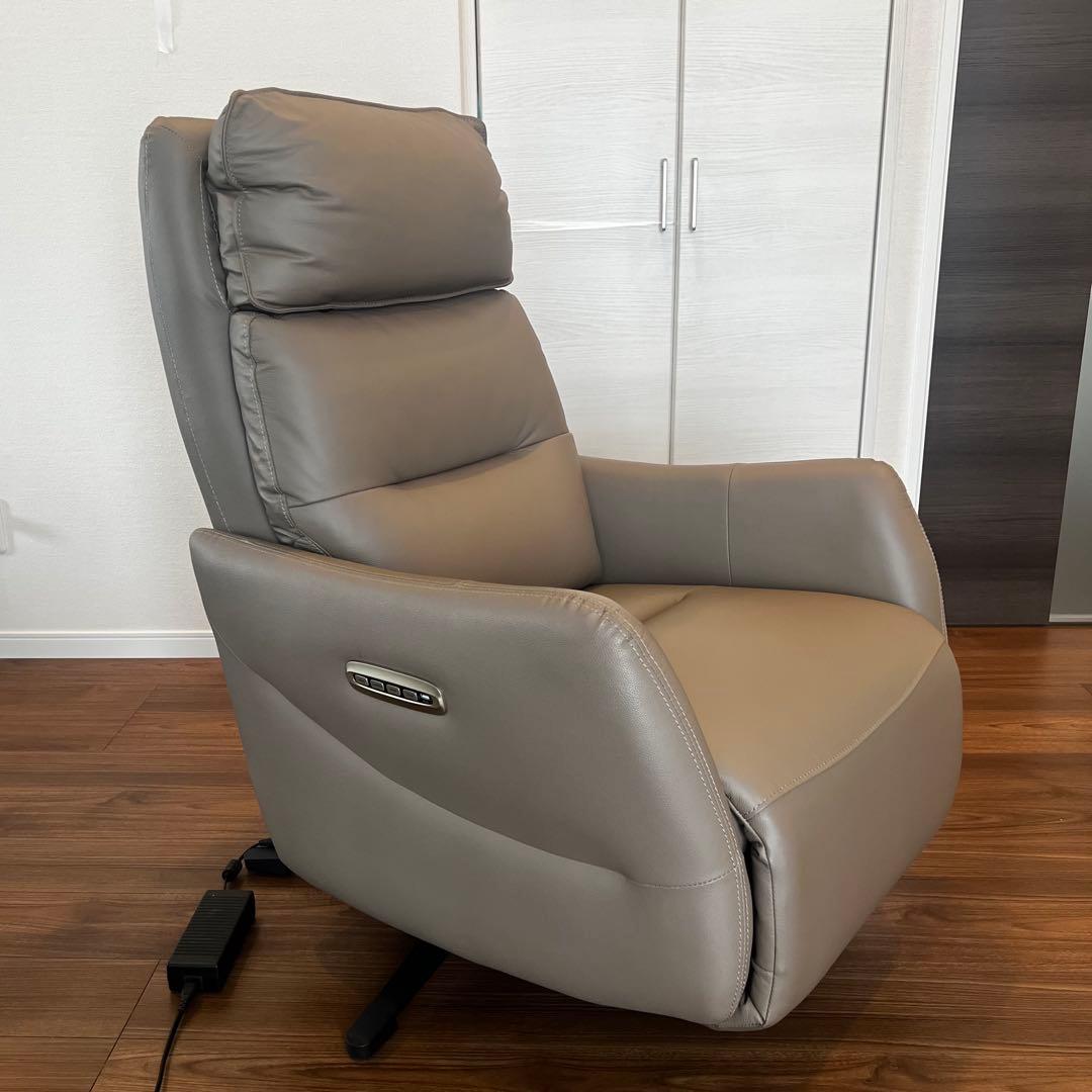 期間限定【本革】電動リクライニングパーソナルチェア　4モーター　LE01MO