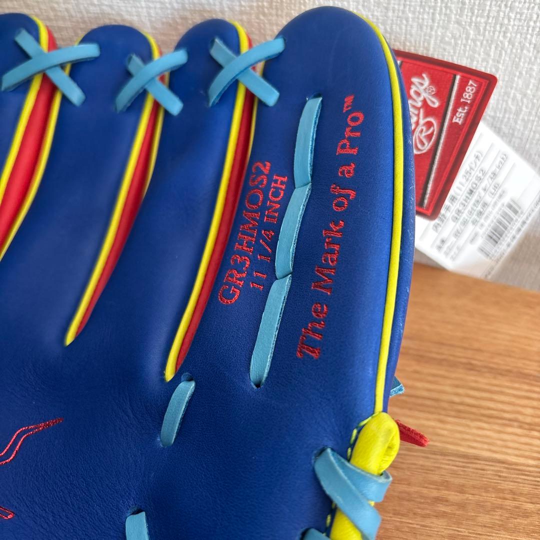 ローリングス　軟式用　グラブ　グローブ　内野手　GR3HMOS2