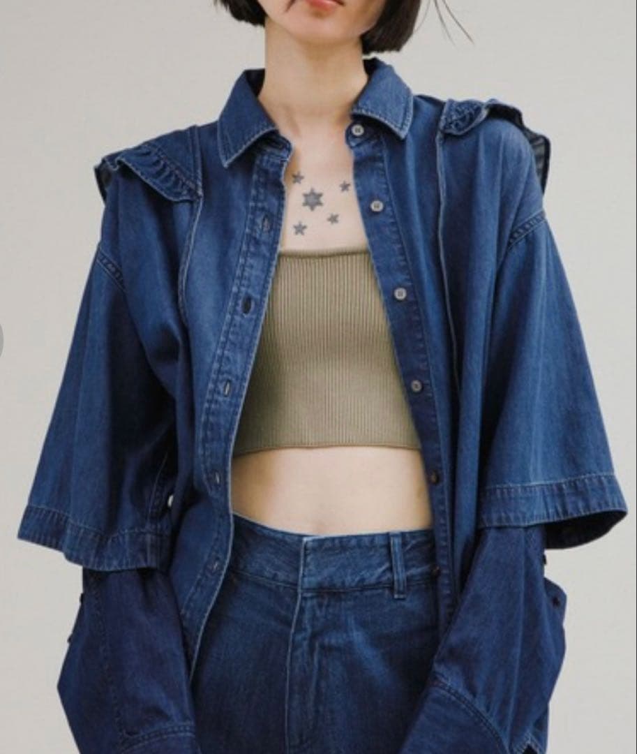 LAATO denim blouse ラート デニム シャツ アーバンリサーチ