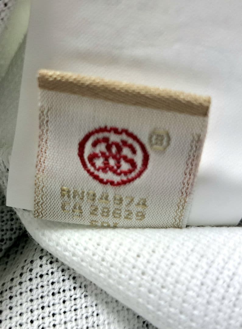 【ゴルフ・M新品】 Stüssy × FL アトミックリング ポロシャツ 白