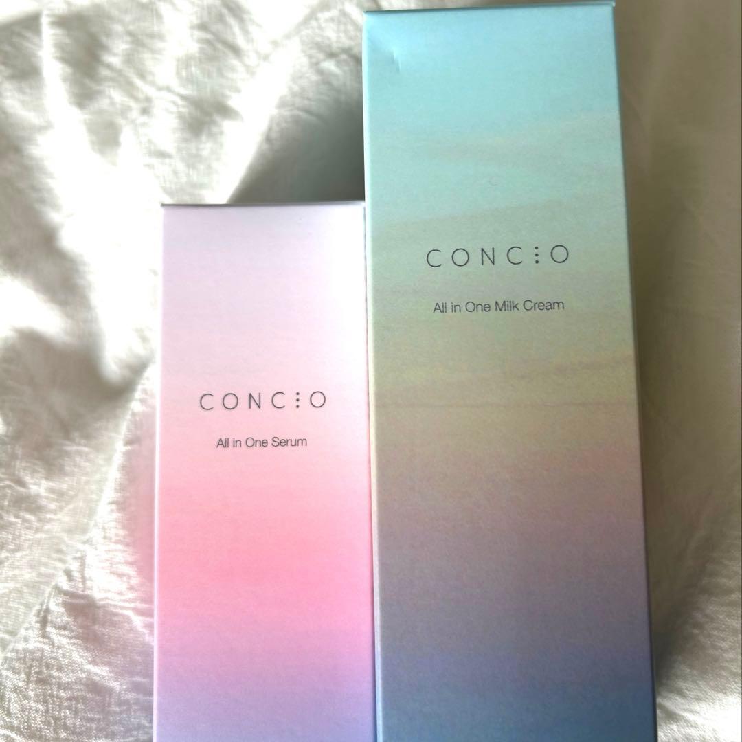 【新品未使用】CONCIO　セラム、ミルククリームのセット