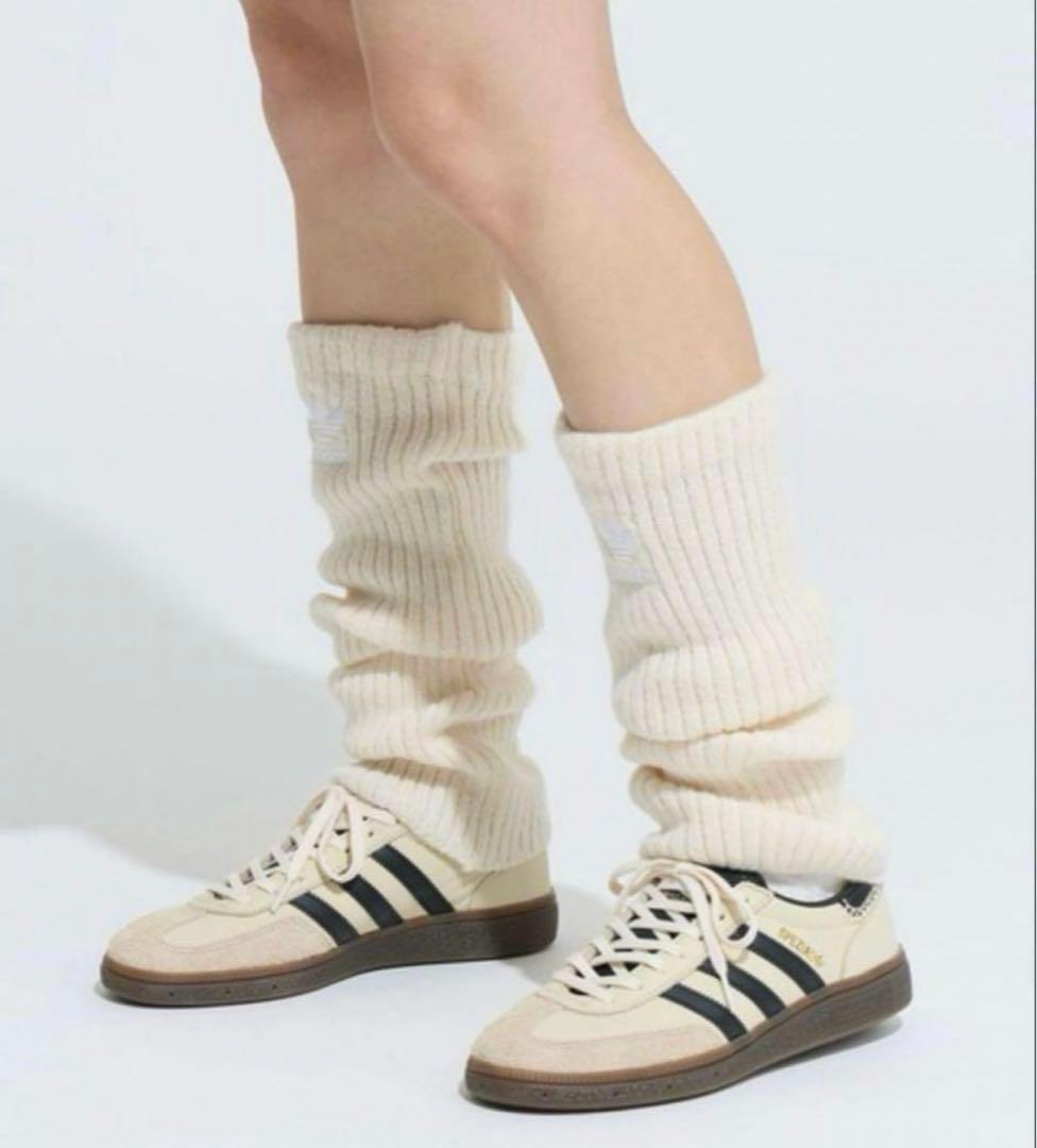 アディダスレッグウォーマー 2点セット 黒白