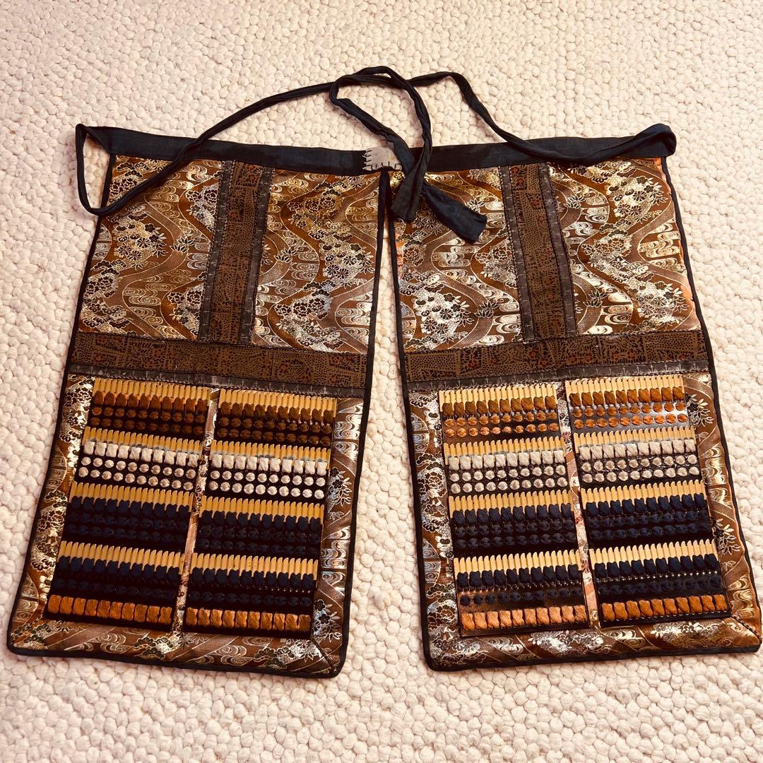 美品！『薩摩丸武工房製』【現代　甲冑 等身大】黒色胴当世具足一式　『日本 鎧』