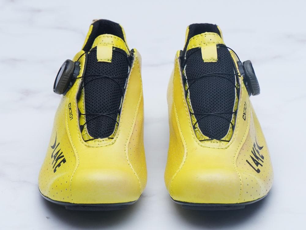 ☆新品未使用☆ LAKE CX301 イエロー 39.5ノーマル幅 軽量284g