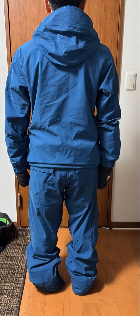 ボルコム　スノーボードウェア　上下セット　S GORE-TEX ブルー
