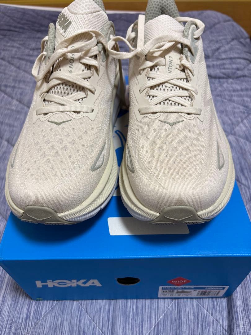 HOKA CLIFTON 9 WIDE 10 2E 28cm 未使用