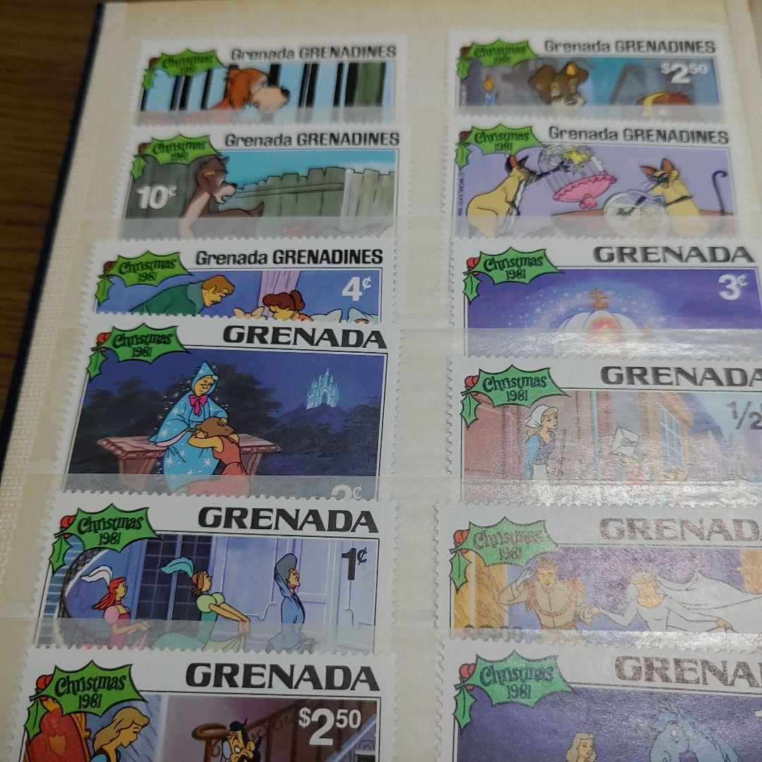 Disney 切手　年代物　その他　34枚セット