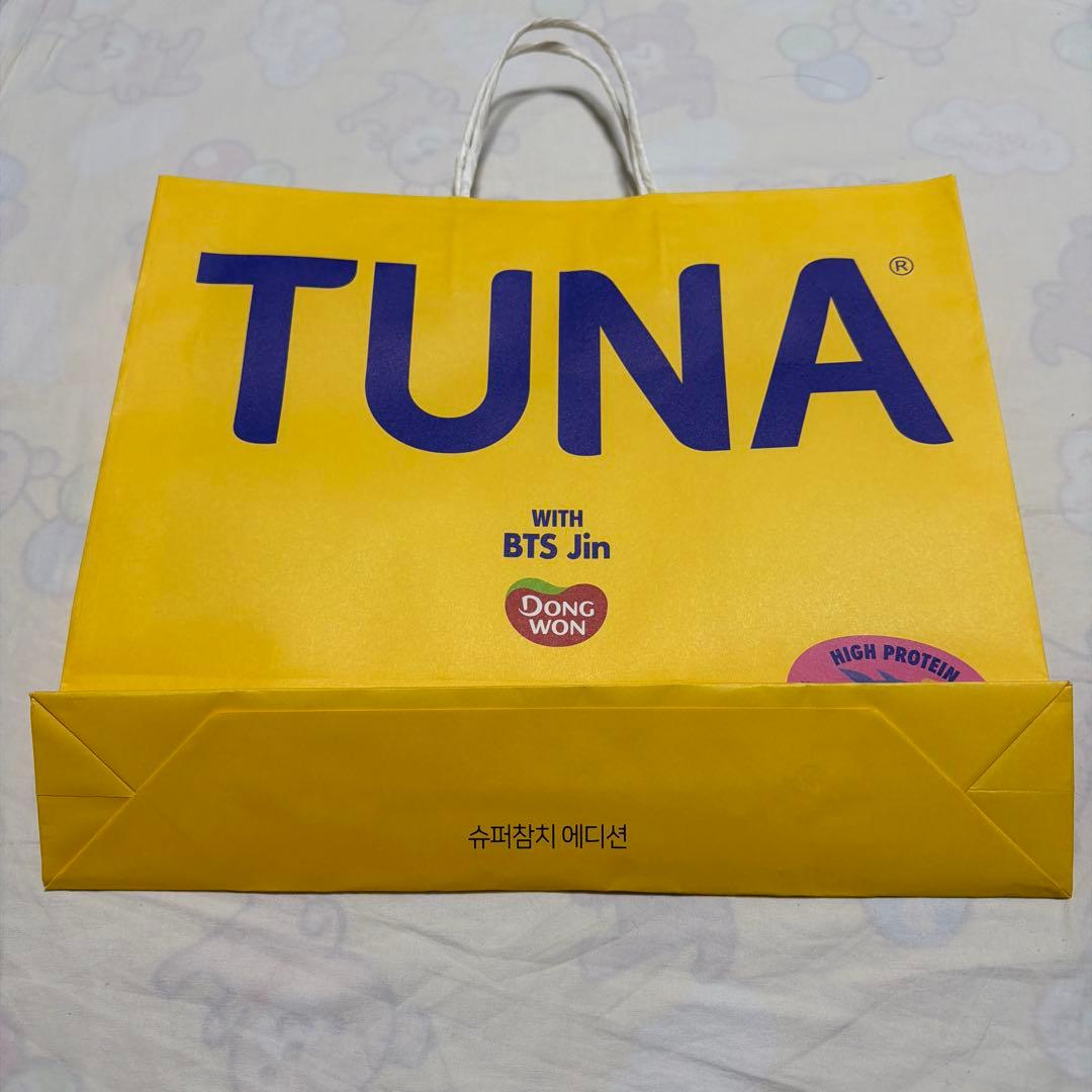 【新品未開封】BTS Jin ドンウォン限定版 ツナ12缶セット シール2種