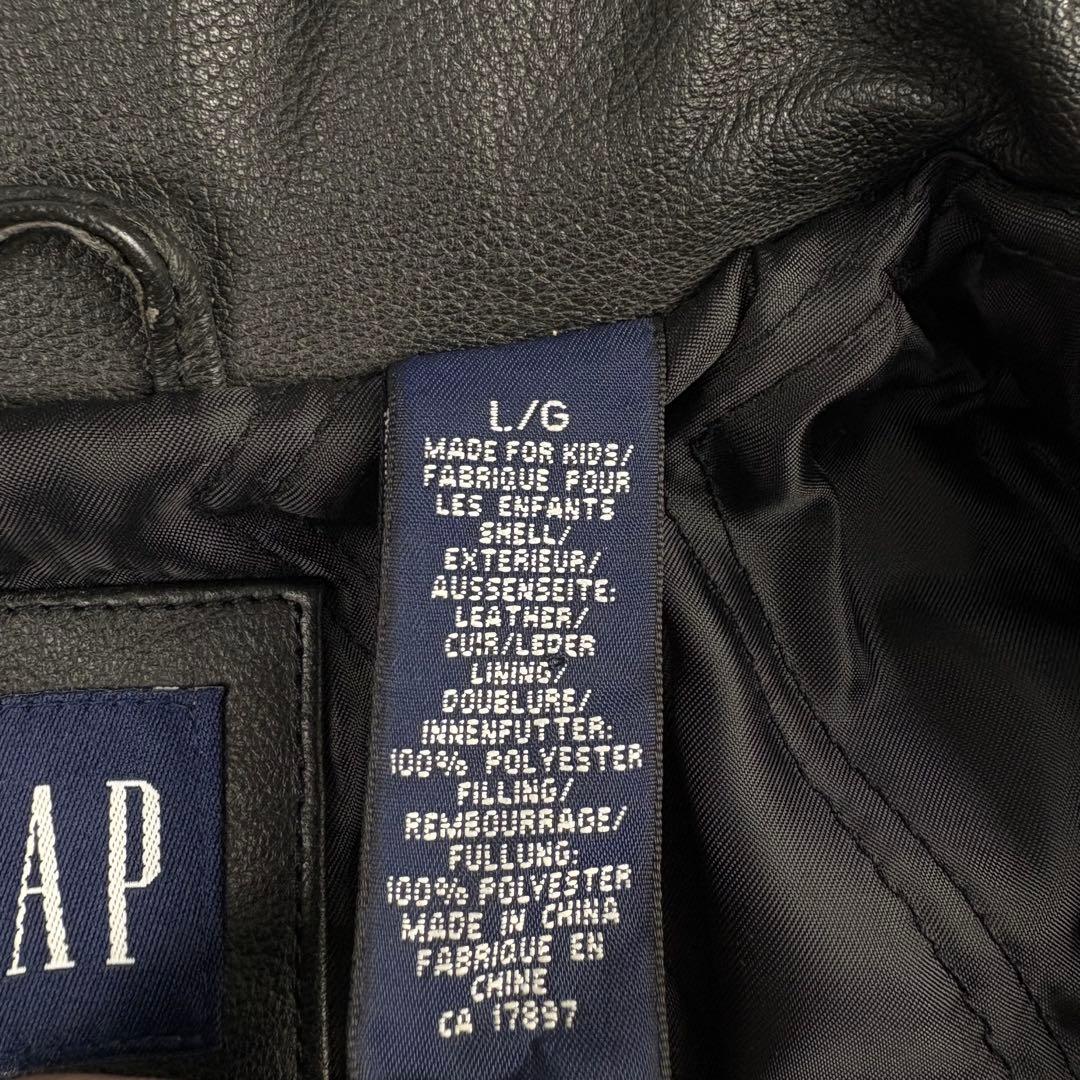 激レア⭐︎ 90s OLD GAP オールドギャップ レザージャケット ライダース