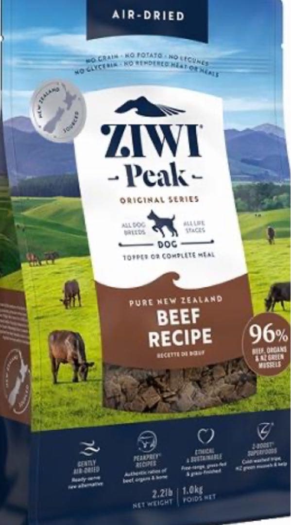 ziwipeakビーフレシピ4kg送料無料