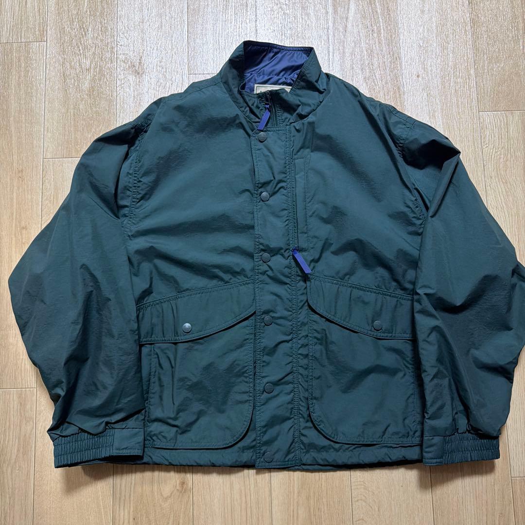 LLBEAN ナイロンジャケット　グリーン　Lサイズ
