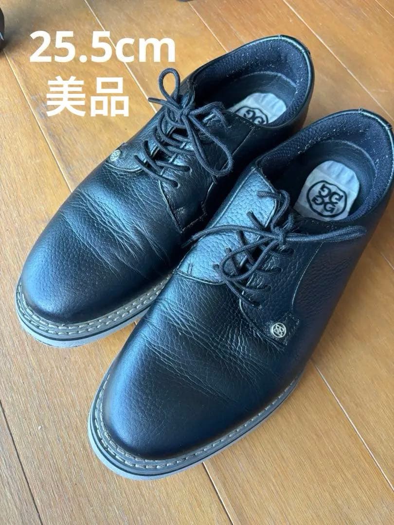 ジーフォア ゴルフシューズ ブラック25.5cm