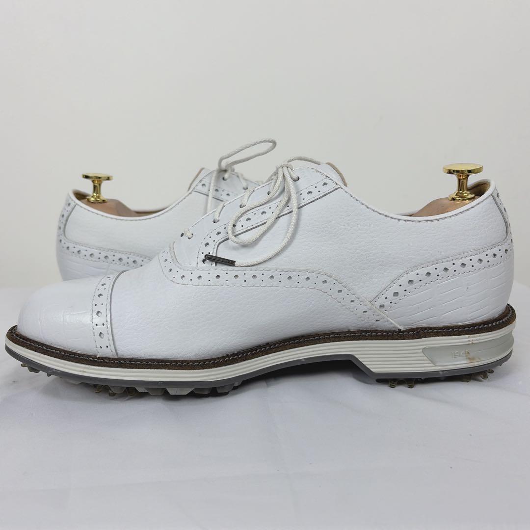 美品✨ フットジョイ ゴルフ ドライジョイズ プレミア ターロウ 27cm