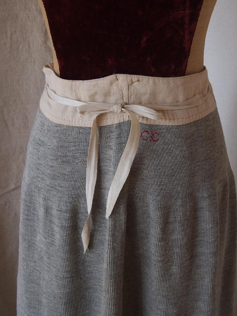 コットン ニット アンダースカート ペチコート 1930年 時代衣装/K415