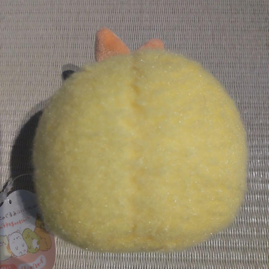 【タグ付き】すみっコぐらし　えびふらいのしっぽ　おすわりほにゃぐるみ