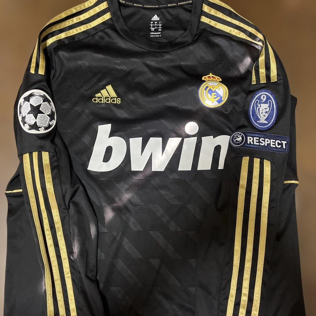 Real Madrid Kaka 8番 シャツ 黒 adidas