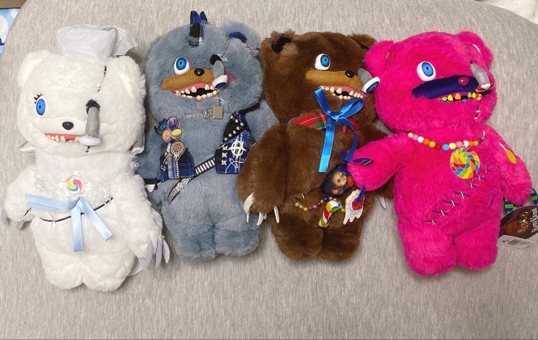 USJ ユニバ ハミクマ ぬいぐるみ　４種類セット