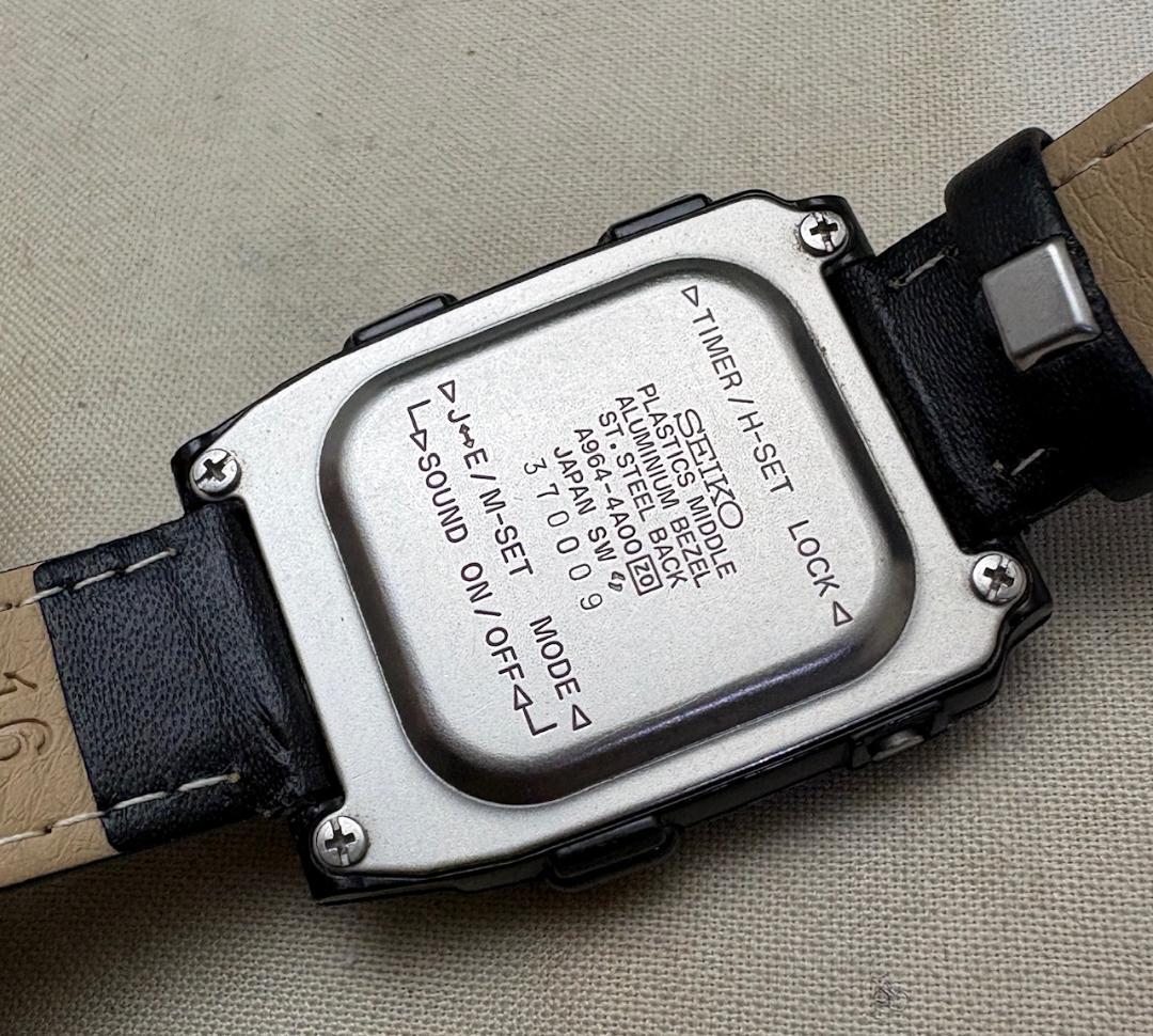 906/稼働 80年代 セイコー リストトーク デジタル LCD メンズ