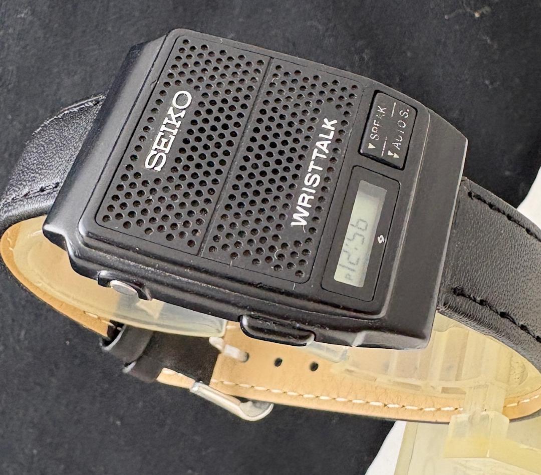 906/稼働 80年代 セイコー リストトーク デジタル LCD メンズ