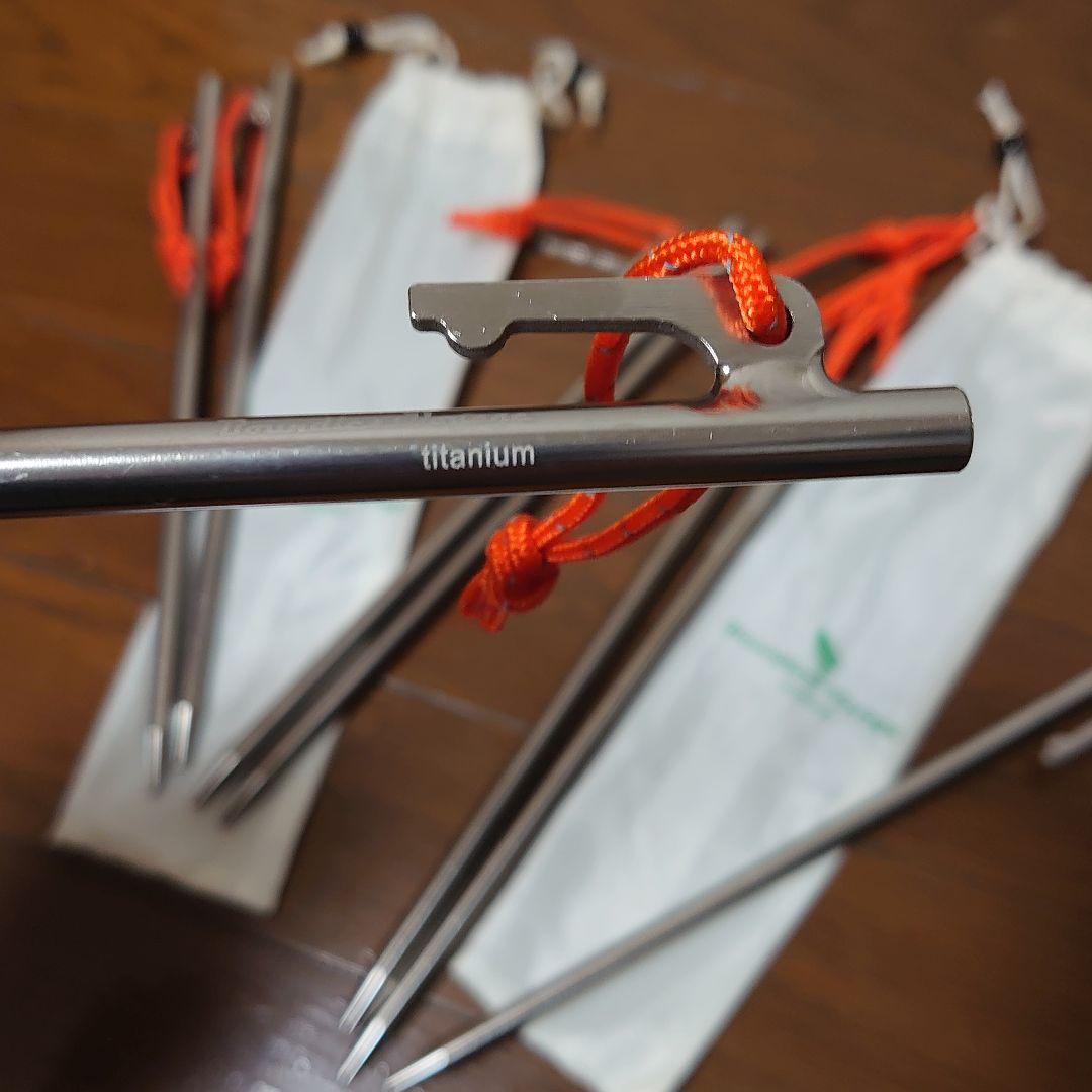 ✨未使用品✨各種ペグ、ペグハンマー、キャリーバッグのセット