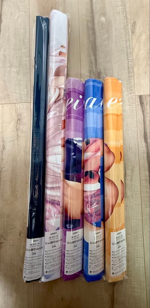 アマカノ2+ ビジュアルファンブック特典 タペストリー5点セット