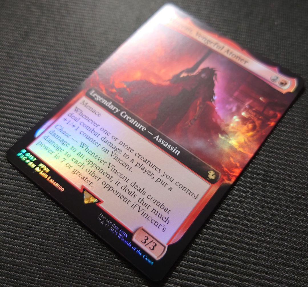 mtg 稀少 拡張 FOIL 復讐の贖罪者ヴィンセント サンプルパック fic