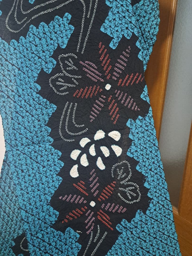 有松絞り 反物 木綿 絞り浴衣