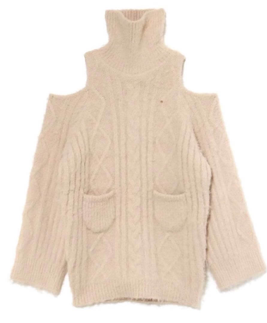 本日最終値下げ　andmary Allyn cable knit dress