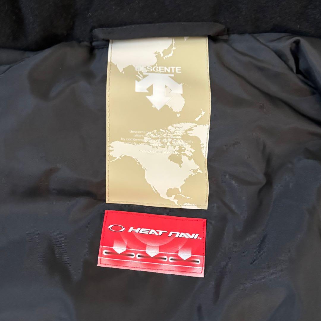 美品☆DESCENTE デサント スキーウェア　上下セット　11号　ブラック　黒