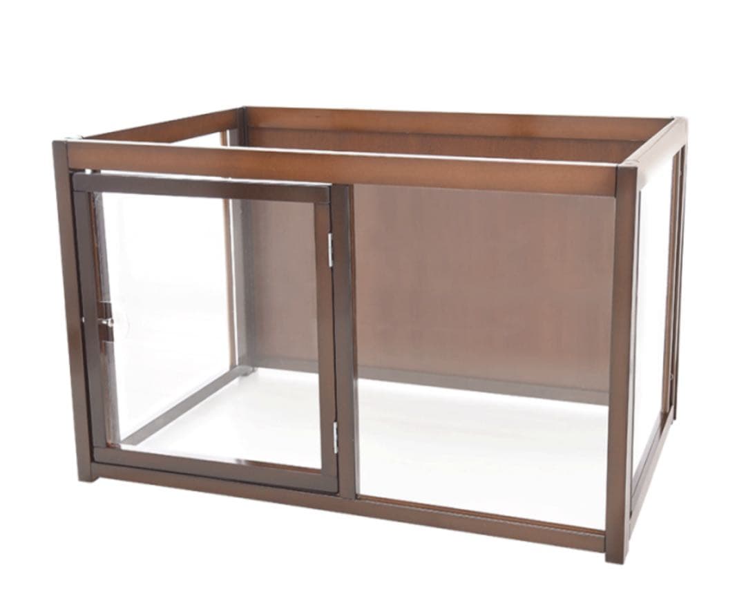 ペッツファーストオリジナルサークル　レギュラー　アクリルタイプ　ダークブラウン