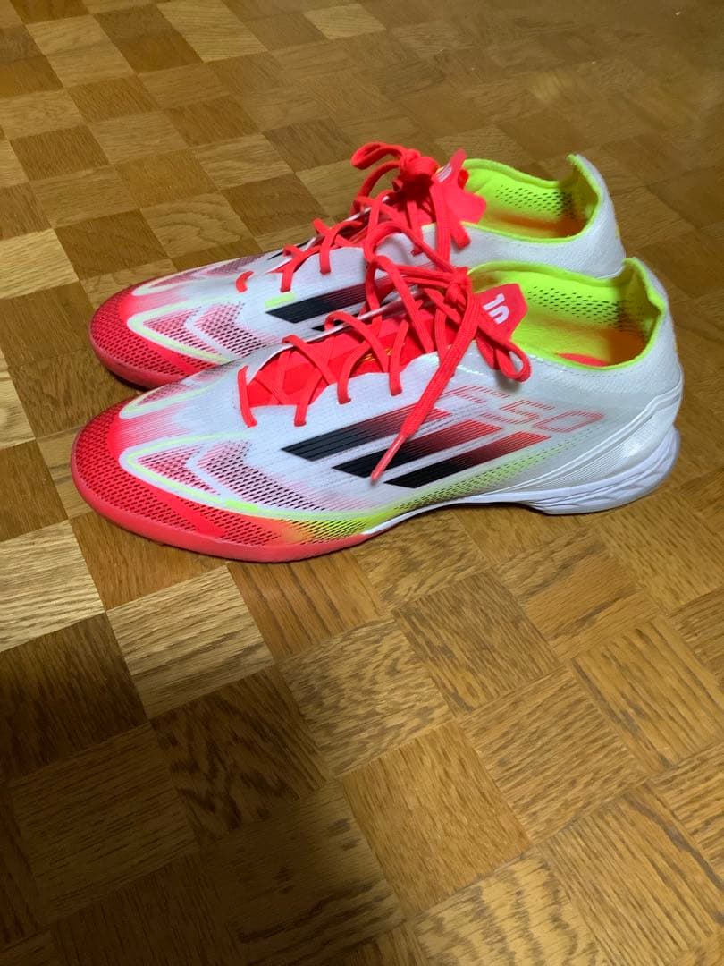 adidas F50 PRO TF ホワイト #10付　24.５cm