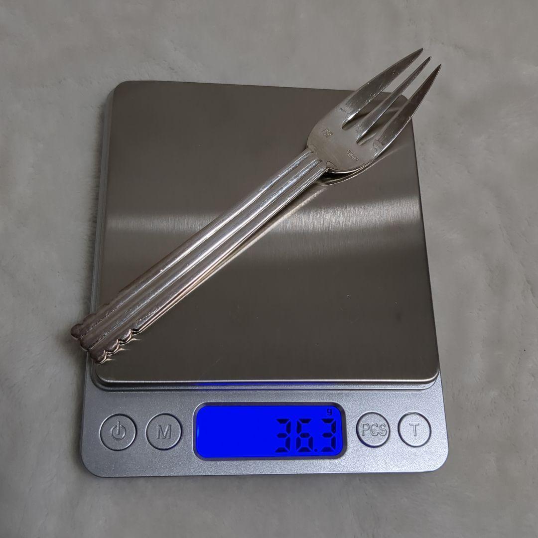 高級ピュイフォルカ　Puiforcat　フォーク　シルバープレート　2本セット