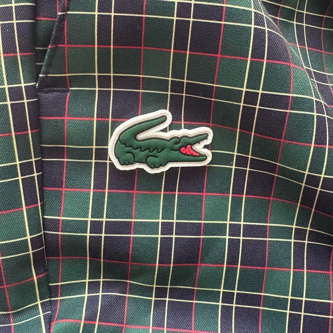 新品 タグ付 ラコステ ゴルフ パンツ チェック柄 レディース XL ◎