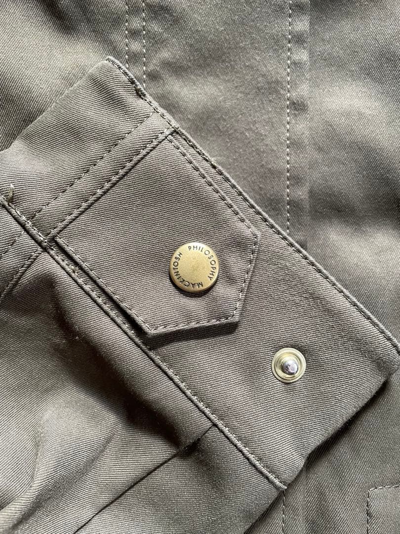 マッキントッシュフィロソフィー モッズコート　ボアライナー　カーキ