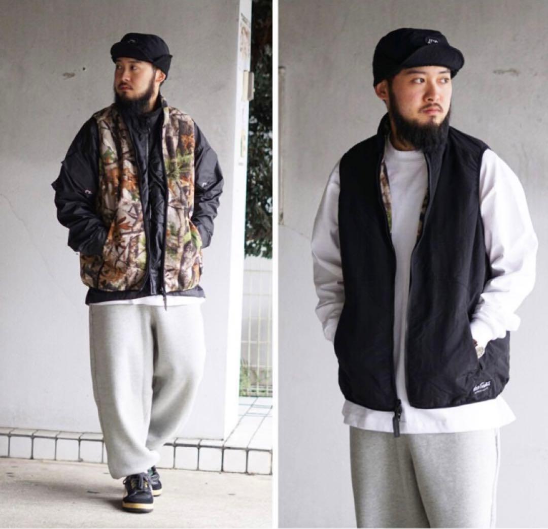 WILDTHINGS ARK別注 リアルツリーカモ リバーシブルベスト Lサイズ