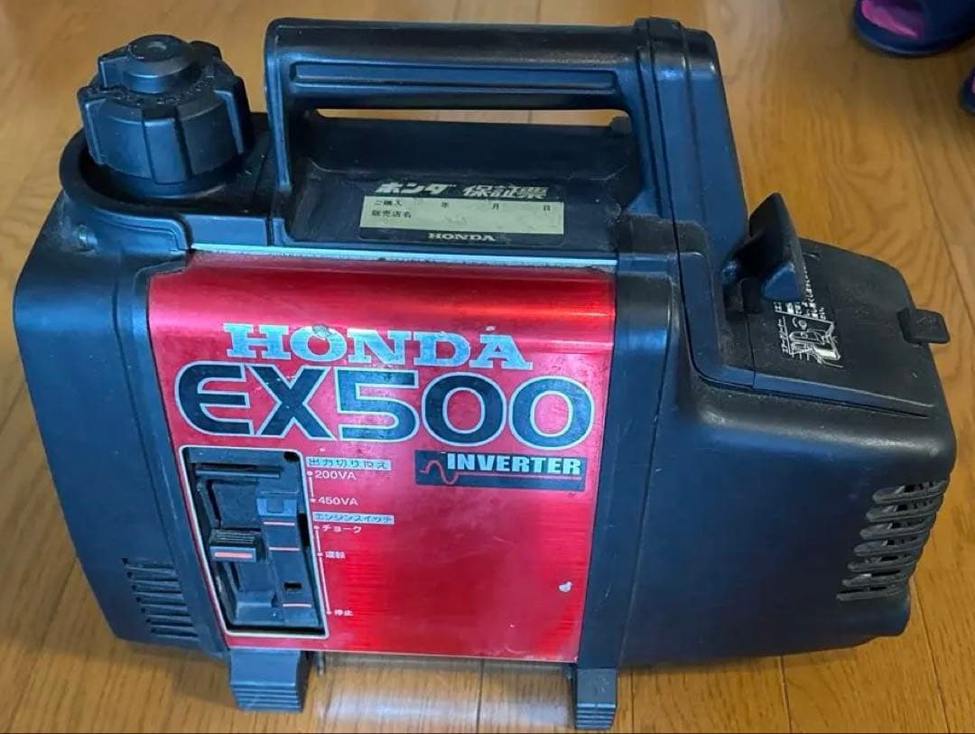 428 9/17★HONDA ホンダ EX500 発電機 50Hz 整備品★