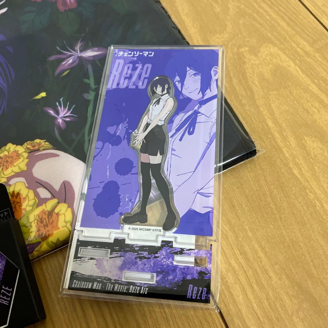 チェンソーマン レゼ篇 フェイスタオル タイルマグネット　アクスタ　カラビナ