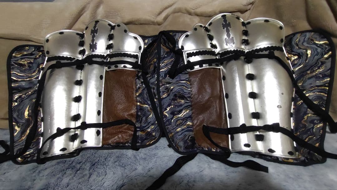 南蛮3枚脛　脛当　等身大　丸武産業　織田信長