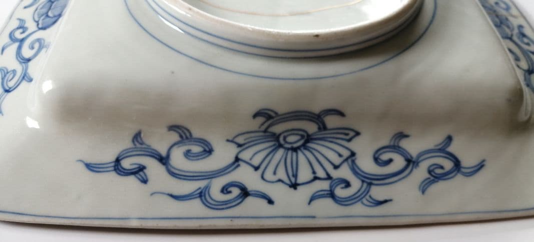 古伊万里　角皿