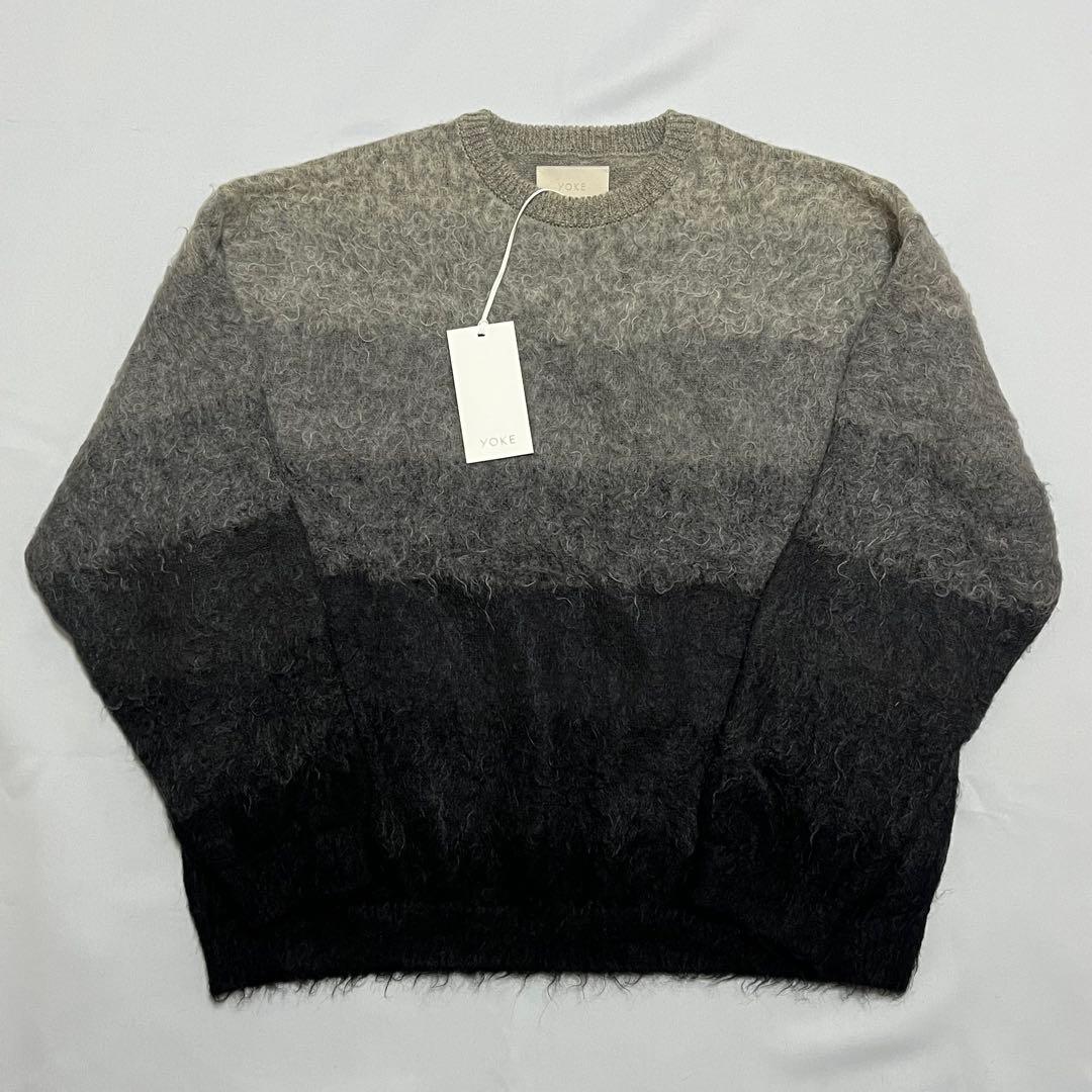 【試着のみ】YOKE ARKnets 別注　グラデーションニット　サイズ3