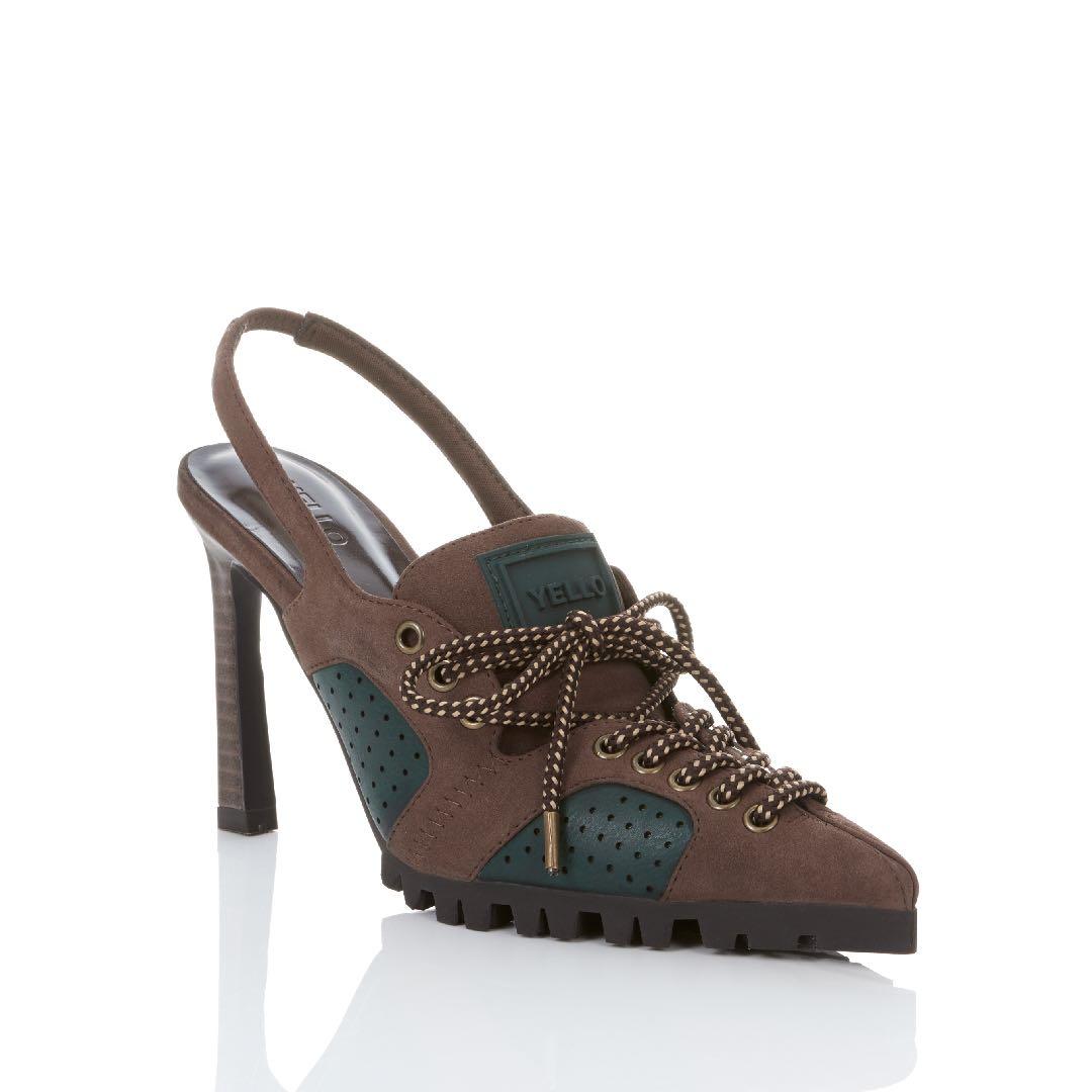 靴 YELLO ALTERNA SNEAKER HEELS