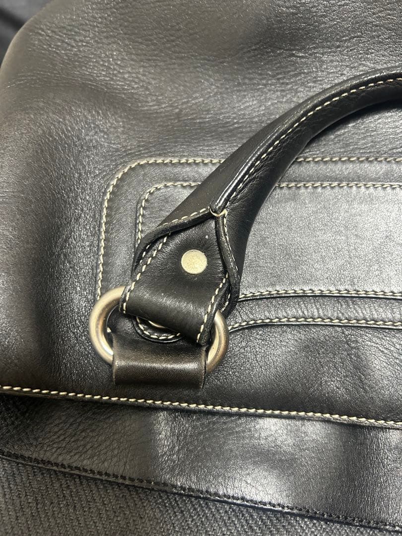 セリーヌ　Celine ブギーバッグ　黒　トリオンフ　チャーム付き